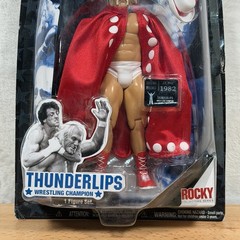 Thunderlips Rocky III Action Figure 2007 Jakks Hulk Hogan New Sealed NIB