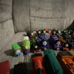 Thomas & Friends Take N Play Diecast Train Lot 30+ Engines Vehicles Mattel