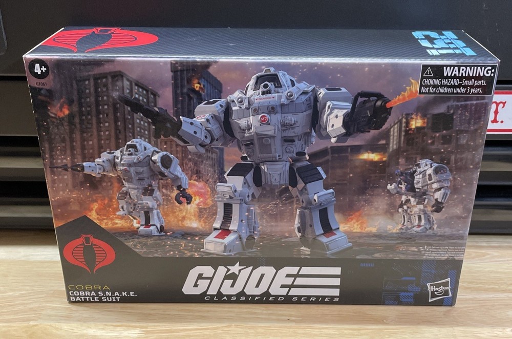 G.I. Joe Classified 6” Series #162 Cobra S.N.A.K.E Battle Suit Armor New