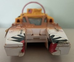 1984 Vintage Hasbro G.I. Joe Tiger Force Boat With Propeller Incomplete