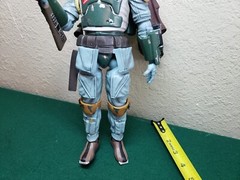Star Wars Boba Fett Action Figure 13.5″ Disney Store Talking, Untested, As-Is