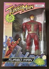 1996 Talking Turbo Man 13.5” Tiger Electronics Deluxe Edition Sealed