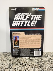 Roadblock 2021 Body Massage G.I. JOE SUPER 7 ReAction 3.75 NEW MOC Unpunched