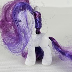 My Little Pony G4 Rarity Brushable Figure 3″ w/ Accessories & Pet Bird