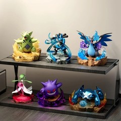 Pokemon Anime Figure Mega Charizard X Metagross Gardevoir Lucario Luminous