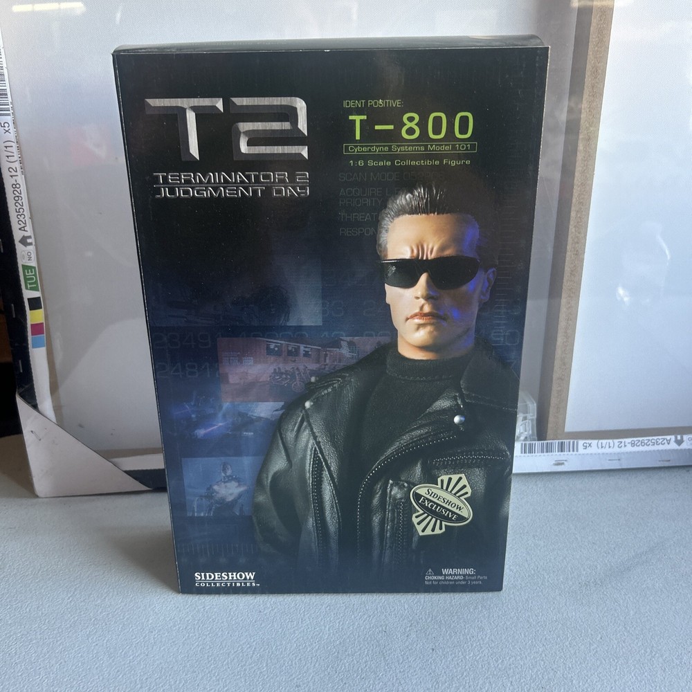 SIDESHOW Collectibles Terminator 2 T-1000 T2 Judgment Day 12″ “Arnold”
