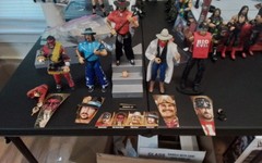 WWE Mattel Legends Series #27 Terry Funk Red & Blue CHASE Great Muta Taker ECT!