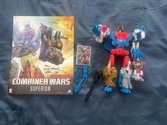 Combiner Wars G2 Superion Complete Set. (With poster and card)