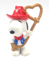 Whitman’s PEANUTS Valentine’s Day Cowboy Snoopy PVC Figure