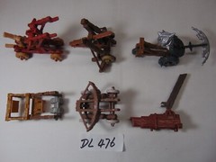 1995 Kenner Hasbro Dragonheart Movie 5 Figure Lot Accessories Weapons Catapult