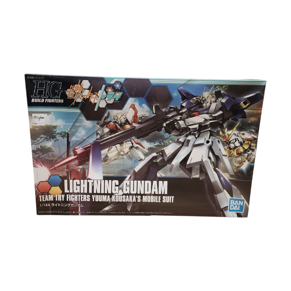 Bandai HG Build Fighters Lightning Gundam 1/144 Model Kit #020 – New Sealed