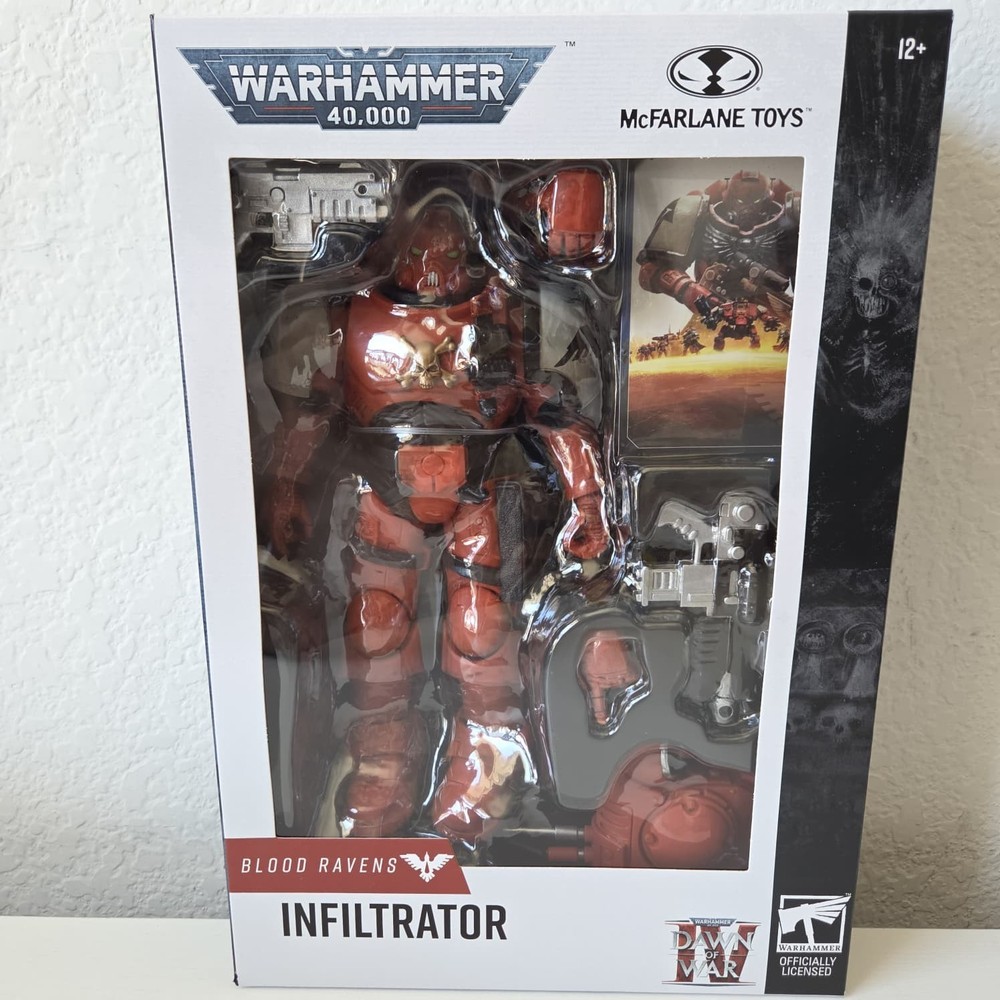McFarlane Toys WARHAMMER 40000 BLOOD RAVENS INFILTRATOR