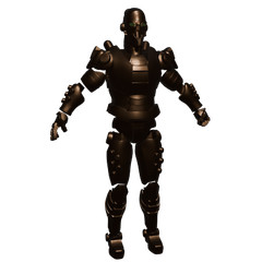 1/12 Scale Action Figure Armor Kit: Robot (Space Suit)