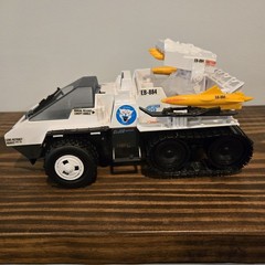 1985 G.I. Joe Snow Cat With Frostbite Driver. Complete. Hasbro ARAH. Read