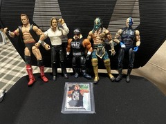 WWE/AEW Action Figure Lot Hulk Hogan, Triple H, Undertaker, Etc