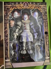 Neca Welcome To Derry Ultimate Bob Gray As Pennywise The Dancing Clown 7” Figure