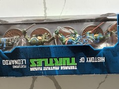 History of Teenage Mutant Ninja Turtles Featuring Leonardo Action Figures TMNT