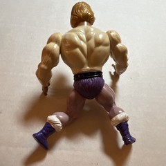 Lot of 2 Mattel He-man Toy Action Figured with Weapon Accessories 1980s