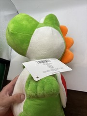 Giant 16″ Yoshi Plush Toy Super Mario Bros Nintendo Stuffed Animal NEW