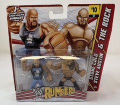 2013 WWE Rumblers STONE COLD STEVE AUSTIN & THE ROCK