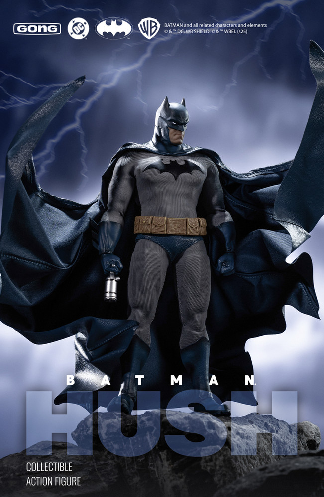 GONG Hush 1/12 scale Batman Action Figure Collection Toy Model Gift Boxed Gift