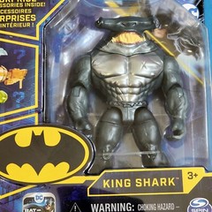 DC Comics ‐ Batman Bat Tec – King Shark 4 inch Action Figure by Spin Master