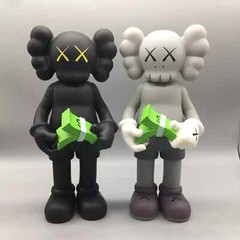 USA Seller For Kaws Fans Counting Money Action Figure Statue 12in Action Figure
