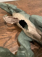 Mattel Jurassic World 41″ Long Apatosaurus And Giganotosarus Dinosaur See Pics