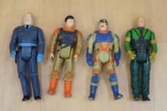 4X Kenner M.A.S.K. Figure Lot Matt Trakker Julio Lopez Bruce Sato Miles Mayhem
