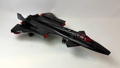 1986 Hasbro GI Joe Cobra Night Raven Jet Plane Incomplete SEE PHOTOS