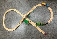 Thomas & Friends Wooden Rail Set Bridge Station Vehicles and Accessories