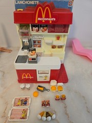 McDonalds Brazil Estrela Playset Very Rare 80s Fast Food Memorabilia