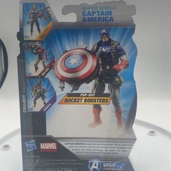 2 MARVEL AVENGERS MOVIE SERIES 3.75″ FIGURE NICK FURY and CAPTAIN AMERICA NEW