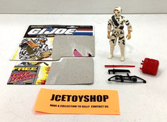 VINTAGE HASBRO 1988 STORM SHADOW V2 COMPLETE CARDBACK CUT