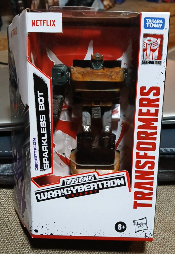 transformers WFC netflix sparkless bot