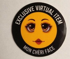 ROBLOX Mon Cheri Face – Virtual Item Code ONLY – (FAST DELIVERY)