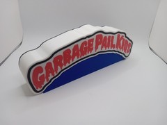 Retro Garbage Pail Kids GPK logo lightbox sign light box sign display