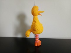 Sea World Sesame Place Big Bird 7 inch articulated PVC Vinyl Action Figure