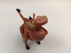 Disney Lion King Figures Just Play Simba Pumbaa 2pc Lot Toys Vintage