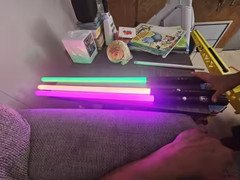 RGB Metal lightsaber Laser Star War Heavy Duty Sword NEO LED Pixel De Luz Toys
