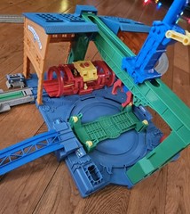 Thomas Sodor Steamworks Spin & Fix Trackmaster Train Set 2009 Hero of Rails
