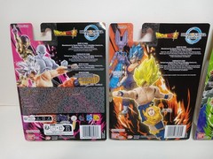 NEW LOT SET of 6 Dragon Ball Z Evolve 5″ Figures GOKU TRUNKS BROLY 2022 BANDAI