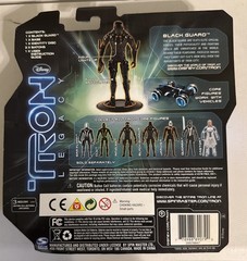 Disney Tron Legacy Black Guard Action Figure MOC 2010 Spinmaster 4″ Sealed