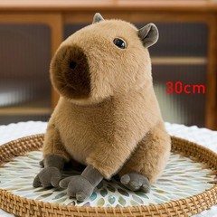 4.7-11.8in Capybara Plush Toy Kawaii Stuffed Animal Pillow Soft Pendant Gift