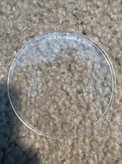 2 NECA clear plastic figure Display Stands for 6-8″ action figures 3.5″ round