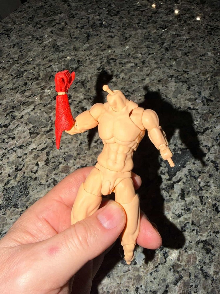 1/12 Scale Female Wrists & Hands [Unpainted]: Devil Bringer (Devil May Cry)