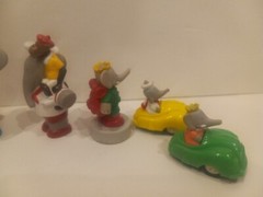 Arby’s 1990 Barbar The Elephant With Other Toys + Ornament