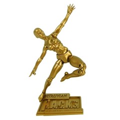 Gold Female Blank Action Figure 10th Anniversary Vitruvian H.A.C.K.S.
