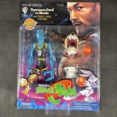 TASMANIAN DEVIL BLANKO ACTION FIGURE SPACE JAM PLAYMATES NEW VINTAGE LOONEY