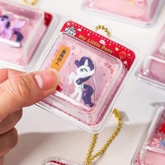 New My Little Pony Mini Miniature Model Blind Box Fortune Keychain Series MLP G4